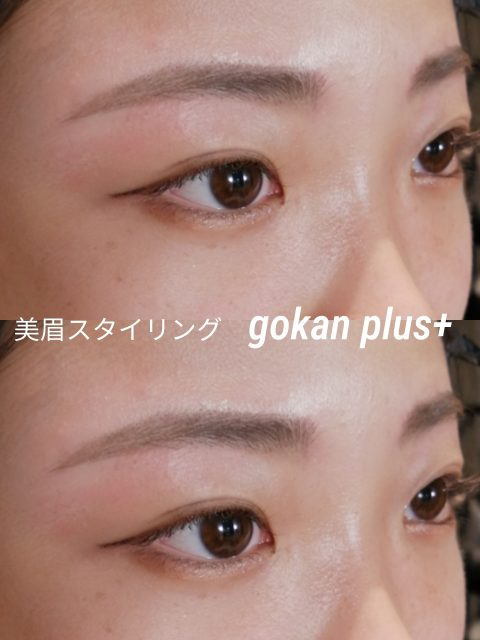 美眉スタイリング 眉で お顔の印象が80 決まる 桜新町 用賀の美容室 美容院 Gokan Plus 桜新町駅徒歩3分